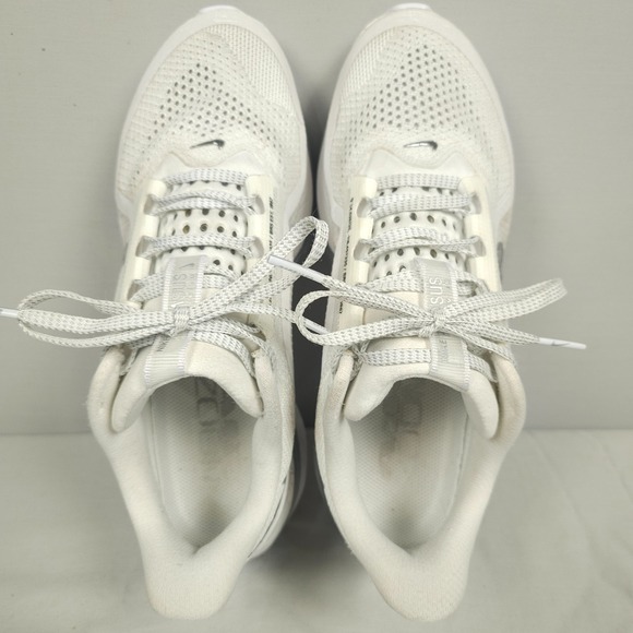 Nike Air Zoom Pegasus Premium Shoes Women Size 8.5 White Metallic Silver - Picture 11 of 16